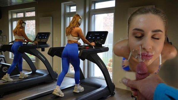 Kiraxxcherry - I met a perfect, cute girl at the gym, immediately fucked her, and came on her face. [FullHD 1080P]  