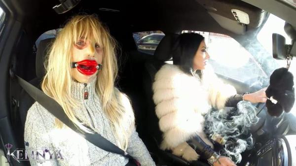 House of Sinn - Mistress�Kennya - The ashtray bimbo goes for a ride [FullHD 1080P]  