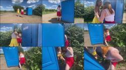 Mila-Hase - Versaute Sektschlampen pissen dreist NEBEN das Klo [FullHD 1080P]  - MyDirtyHobby