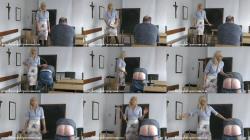 The English Governess - Naughty Boys Get Cold Canings Miss Blue [FullHD 1080P]  