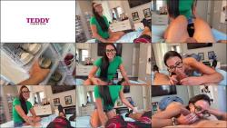 Teddy Tarantino - Nerdy Step Wants To Try Out For Porn - Teddy Tarantino & Jade Green [FullHD 1080P]  