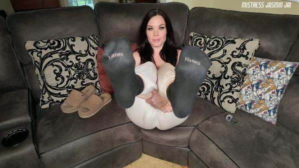 Jasmin Jai Studios - Black Hanes Socks Hot Sweat Smell My Stink or Be Punished [FullHD 1080P]