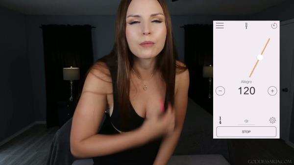 Godess Aria Zahara - Metronome Ass Fucking For Sissies [FullHD 1080P]