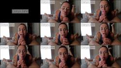 daryajane - Darya Jane LICKING COCK to CUMSHOT [FullHD 1080P]  