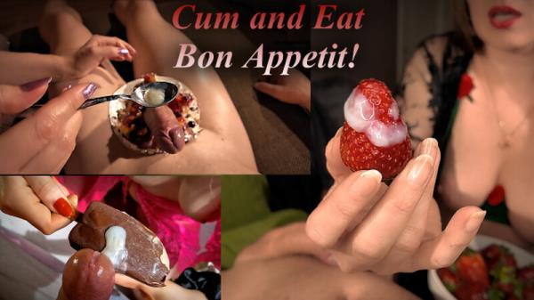 Mona and Alex - Semen Snack Attack � Insatiable MILF Devours Cumshots on Berries & Chocolate [FullHD 1080P]  