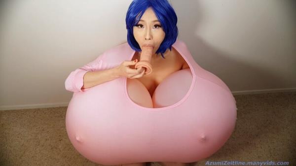 Azumi Zeitline - Breast Expansion Formula and Blowjob [FullHD 1080P]  
