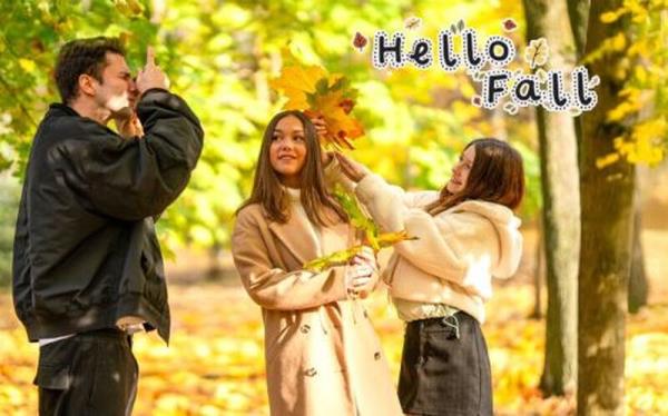 Kate Rose, Hazel Grace - Fall Photo Cum Shoot [FullHD 1080P]  - ClubSweethearts