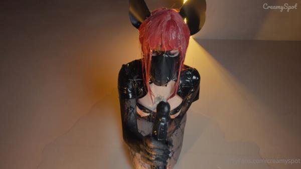 Creamy Spot - Cosplay Dildo Fuck [HD 720P]  