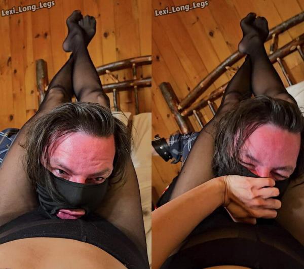 Lexilonglegs: Savage Scissor Beatdown With Foot Gagging [FullHD 1080P]  