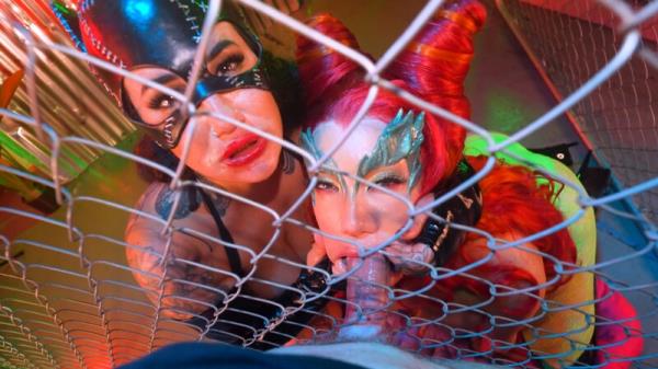 Little Puck &amp;  Arabelle Raphael - Big Titty Cocksuckers 4K [4K 2160P]  