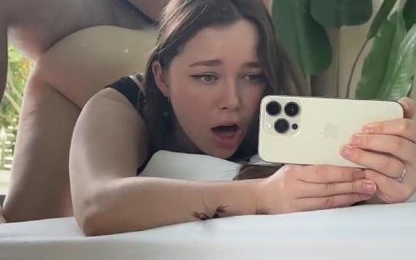 Bonnie Blaze - My Stepsister Pretended To Be Asleep Without Panties [FullHD 1080P]  - OF