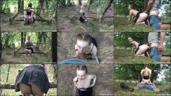 MariePancakes - Petite Ginger Get's Caught In The Forest And Gets Anal Fucked By Strangers Big Cock [FullHD 1080P]  