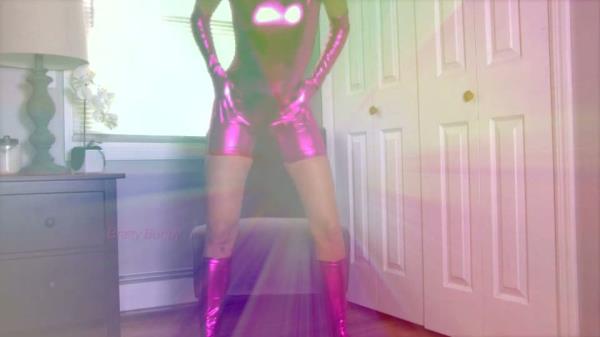 Bratty Bunny - Pink shiny fetish [SD 540P]  