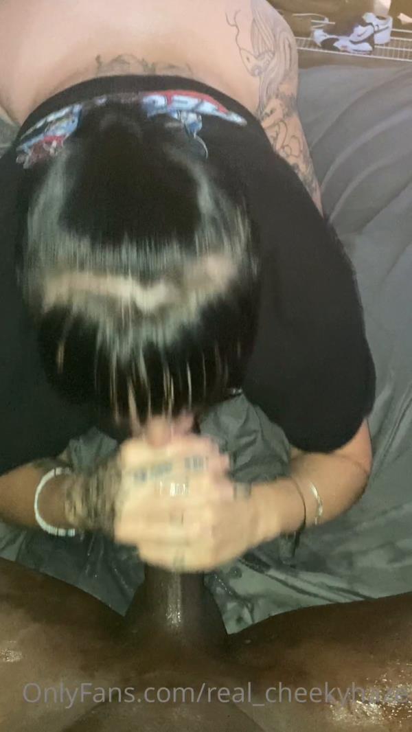 Black Tee Tease: POV Deepthroat & Backshots [SD 1080P]  - OnlyFans