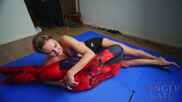 Ginger Kate - Mixed Wrestling - Spiders Downfall [HD 720P]  