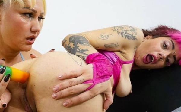 Andressa Mancini, Maria Morangoh - How To Cum From Anal Lesworship [FullHD 1080P]  - LesWorship