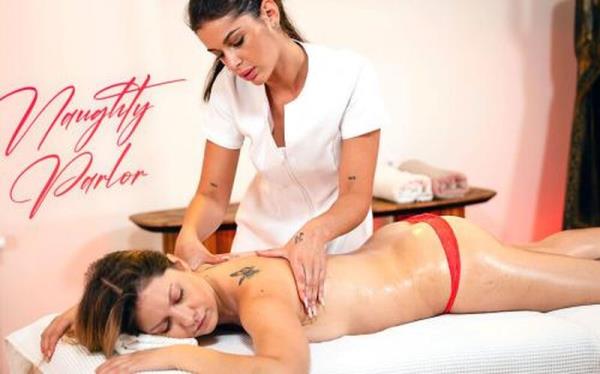Asandra Dewy, Rebecca Volpetti - Naughty Massage Parlor [FullHD 1080P]  - MassageSins
