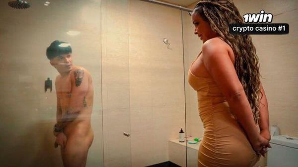 Kataleya Gil - Brunette stepmom plays a joke on her stepson's cock and it works out great! [FullHD 1080P]  