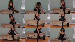 Ballbusting Bianca - Dominabianca - Nylon Stocking Foot Worship Findom Drain [4K 2160P]  