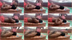 Ebonybooty49 - Pool Day Face Farts [HD 720P]  