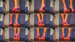 Aballs And Cock Crushing Sexbomb - CBTrample - Stella Squeezes The Cum Out With Her Sharp High Heels [HD 720P]  