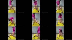 Ballbustingparana - 631 With sandals and princess feet Sylvanas crushes Slades balls one by one placing him face down on the floor and leaving his balls exposed [FullHD 1080P]  