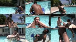 Christie Wett - Deepthroat Pool Session [FullHD 1080P]  - MajorHotWife