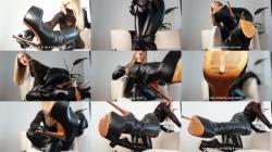 Goddess Kira Gold - German Clips - Bootslave The Seduction English subtitles [FullHD 1080P]  