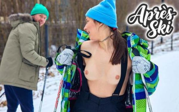 Jane White - Apres Ski Flashing [FullHD 1080P]  - ClubSweethearts