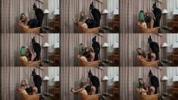 Melody Cheeks - Femdom Mistress Teases And Fucks BDSM Puppy [FullHD 1080P]  