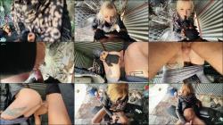 Taiga_LaLoca - In Nachbars offene Garage gezerrt - Erst geblasen, dann blank riska... [FullHD 1080P]  - MyDirtyHobby