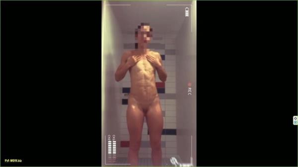 Gym-Slave - Verschwitzt, nass und geil - Willst du mich unter der Dusche beobachten [FullHD 1080P]  - MyDirtyHobby