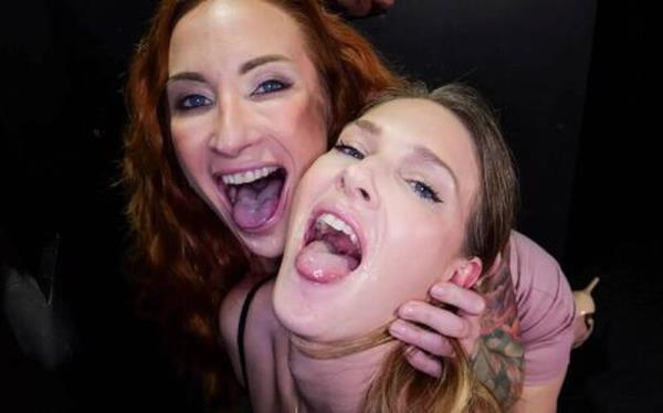 Sophia Locke, Ashley Lane - First Gloryhole [FullHD 1080P]  - GloryholeSecrets