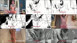 SkinnyLilly - Von Alltag zur Comic Schlampe in 3 Minuten [FullHD 1080P]  - MyDirtyHobby