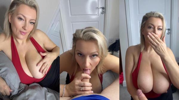 Miss Juicy Lucy - Step-Mom Jerks You Off [FullHD 1080P]  - OnlyFans