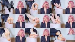 PurpleHazeTV - After Work Foot Fetish and Edging [FullHD 1080P]  