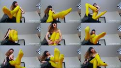 Miss Madison - Nylon Stockings Foot Slave Training [FullHD 1080P]  