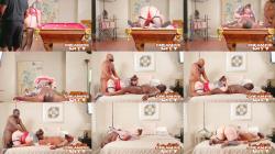 Twerking Elle - Double Creampie BBC 3some w/ Chocolate Beast And Semaj [FullHD 1080P]  