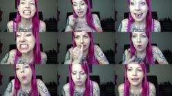 Roxie Rae Fetish - Lady Lazarus Mouth Tour [FullHD 1080P]  