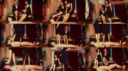 Mistress Elis Euryale - Pathetic human carpet used by two femmes fatales [FullHD 1080P]  