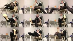 Miss Katrin - Teasing In Pantyhose [FullHD 1080P]  