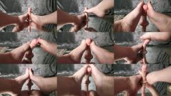 Lexi Snow - Dildo Footjob with oil [FullHD 1080P]  