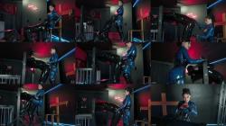 Femdom Adventures - Evil Woman - Rough pegging in latex with rubber gimp locked in stocks 4K [4K 2160P]  