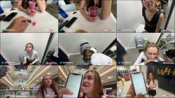 Izawoodas - Playing Erotic Dice in the Mall P1 [FullHD 1080P]  - Blowketing