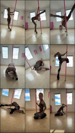 Anuskatzz - Genie?e wie ich fur dich in High Heels an der Stange tanze [SD 608P]  - MyDirtyHobby