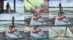 Lana_Rayes - Hei?es, blondes girl wird am See geil und fingert sich offentlich die... [FullHD 1080P]  - MyDirtyHobby