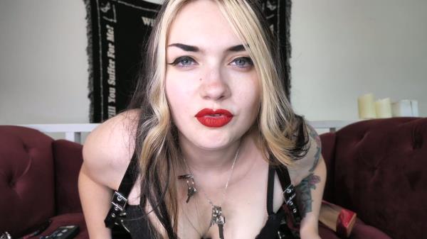 Countess Jezebeth - Nylon Sniffing Electro Chastity Sissy [FullHD 1080P]  