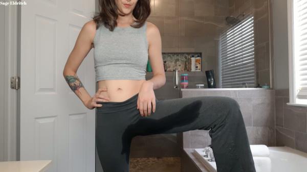 Sage Eldritch - Soaking My Panties and Yoga Pants [FullHD 1080P]