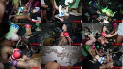 La Bella Diabla, Sub Girl And Uptown Bunny - Touchdown Throwdown Gangbang [FullHD 1080P]  