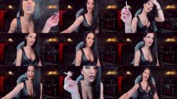 Mistress Lexa - Leather Smoking Goddess Control [FullHD 1080P]  